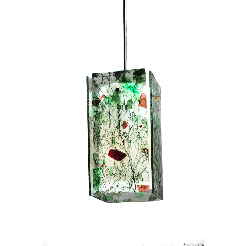 Luminaire rectangulaire simple 1 lumières