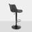 Hern Swivel Upholstered Faux Leather Adjustable Height Counter Stool-1992251946