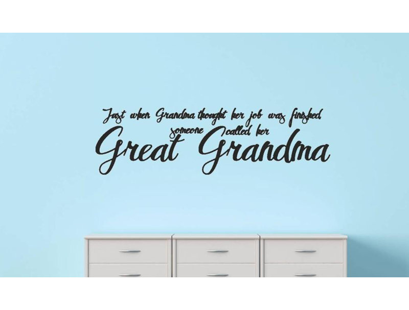 Text & Numbers Non-Wall Damaging Wall Decal