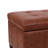 Faux Leather Upholstered Storage Bench-1241990452