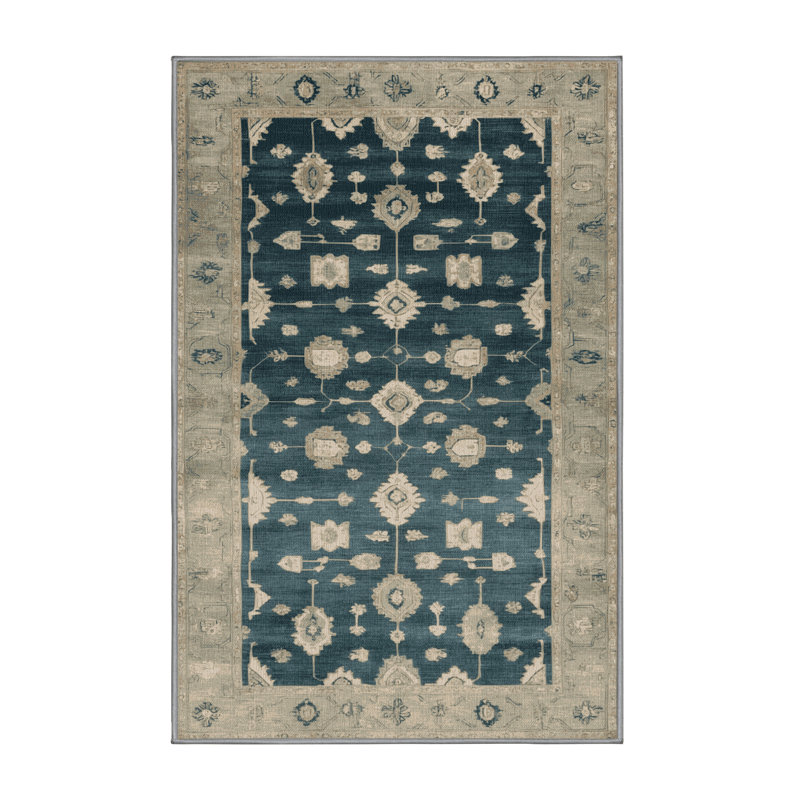 Tapis brun lavable à la machine, Rectangulaire 2 pi x 3 pi