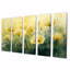 «Dahlia Flower Summer Horizons III» - art mural - ensemble de décorations d'art Wal-982168500-982168521