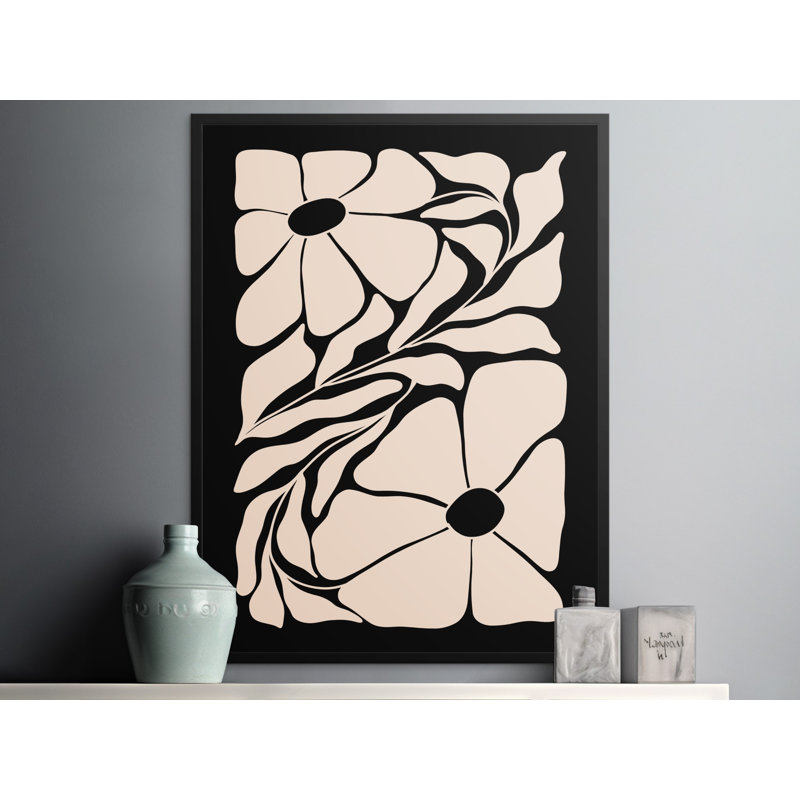 Floral Botanical Matte Poster, 11.7x16.5
