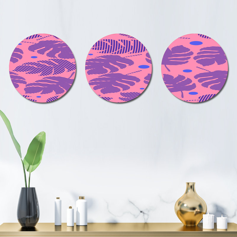 Ensemble de 3 décorations murales