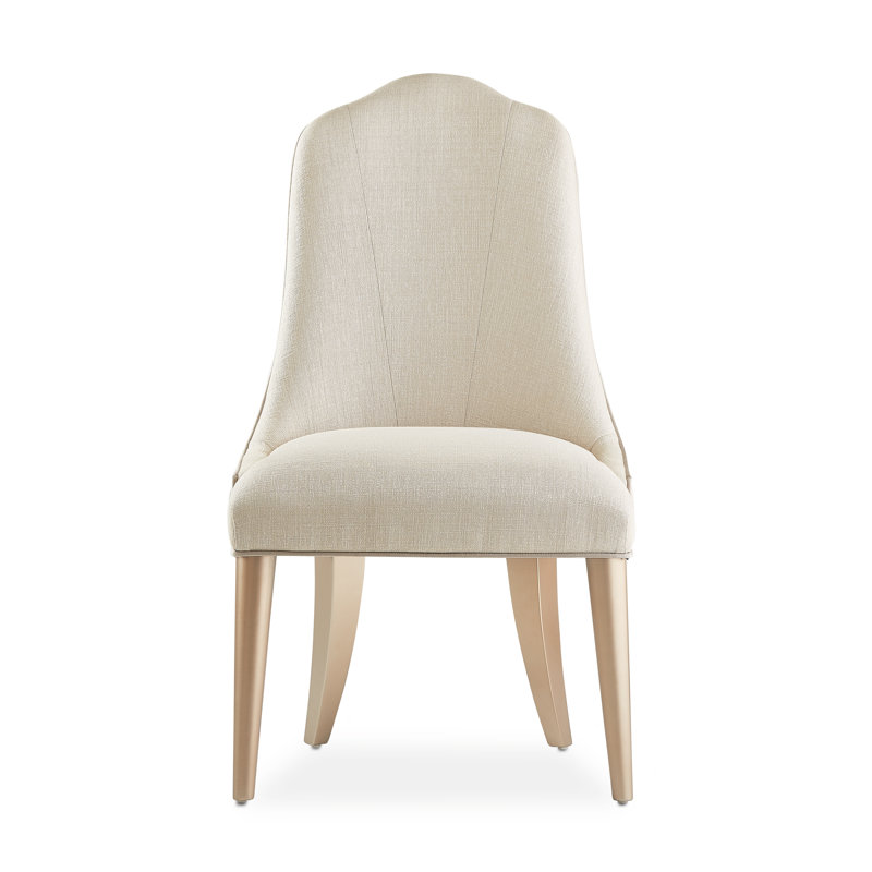Malibu Crest Upholstered Dining Chair, Chardonnay