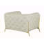 Fauteuil 100% cuir italien Global United