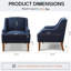  Chaise d'appoint rembourrée Halcott-648802662