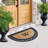 Vanslyke Non-Slip Doormat for Outdoor Entrance Front Door Mat 48" x 30" Semicircular-1092484958