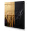 «Essential Nature Abstract Gold and Black», reproduction d'art sur toile-670621531-711702619
