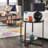 Brendis Mirrored Glass Top End Table