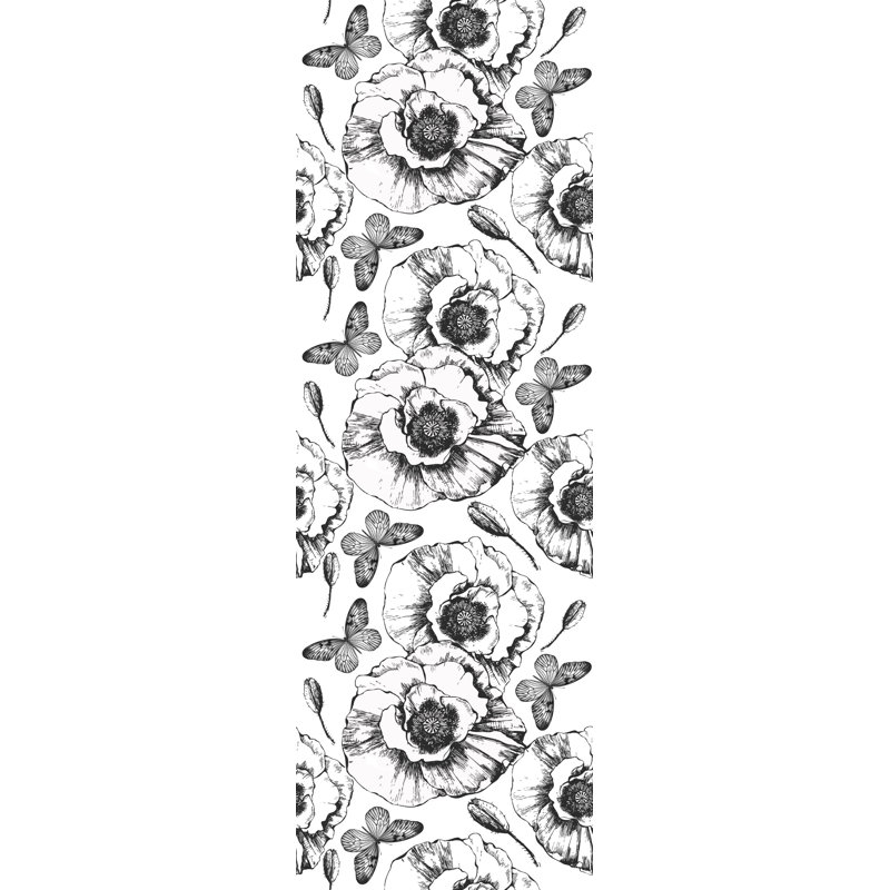 Rouleau de papier peint adhésif Aayah, L 120 po x l 25 po
