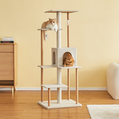 Dhanveer 63'' H Cat Tree