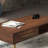 Retro design solid wood coffee table
