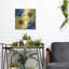 «Yellow Poppies On Blue» par Linda Woods-1515744992