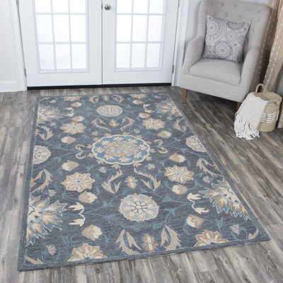 Polen Wool Floral Indoor Rug