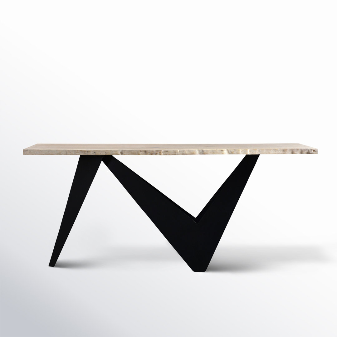 Hobbs 68'' Solid Wood Top Console Table AllModern