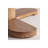Round Solid Wood Base Dining Table