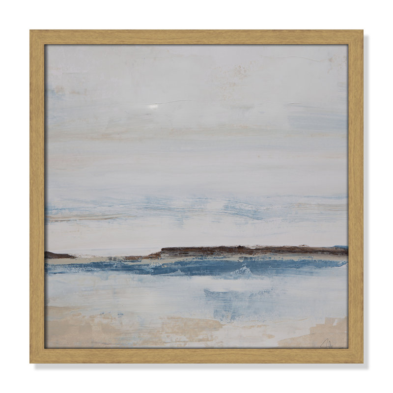 «Walk with Me» par Casa Fine Arts, H 17 po x l 17 po x P 0,75 po, Cadre naturel naturel