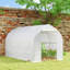 Serre portative 11,5 pi x 6,6 pi x 6,6 pi, blanc