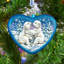 3.5'' Glass Holiday Shaped Ornament