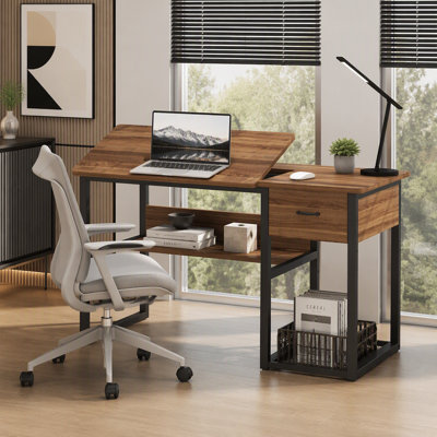 47.2" Drafting Table, Drawing Computer Desk