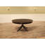 Round Mahogany Wood Dining Table