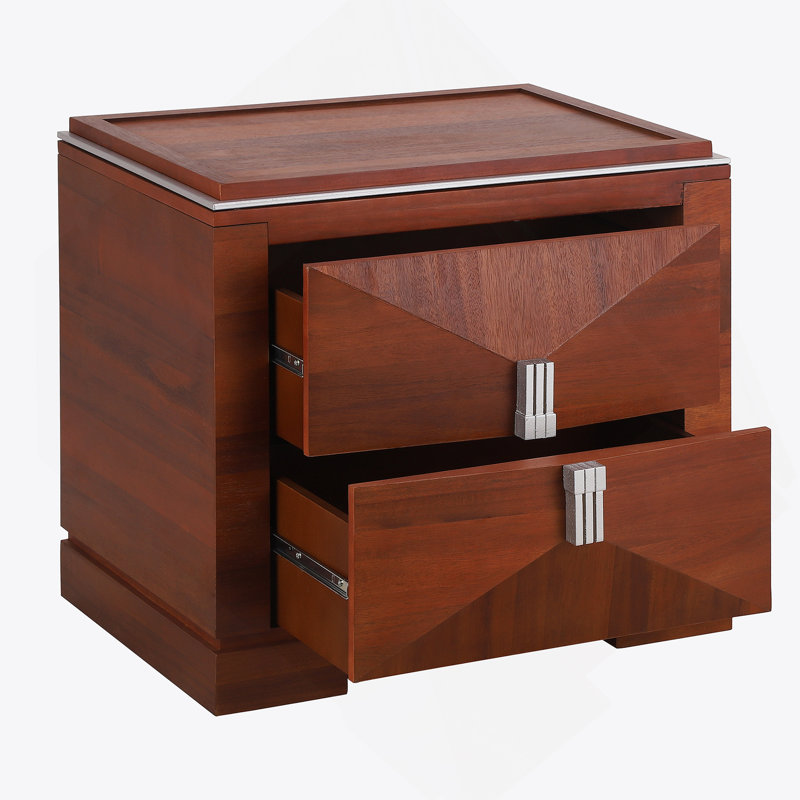 Table de chevet, table d'appoint à 2 tiroirs, table de bout avec rangement, petite table de chevet pour chambre à coucher, salon
