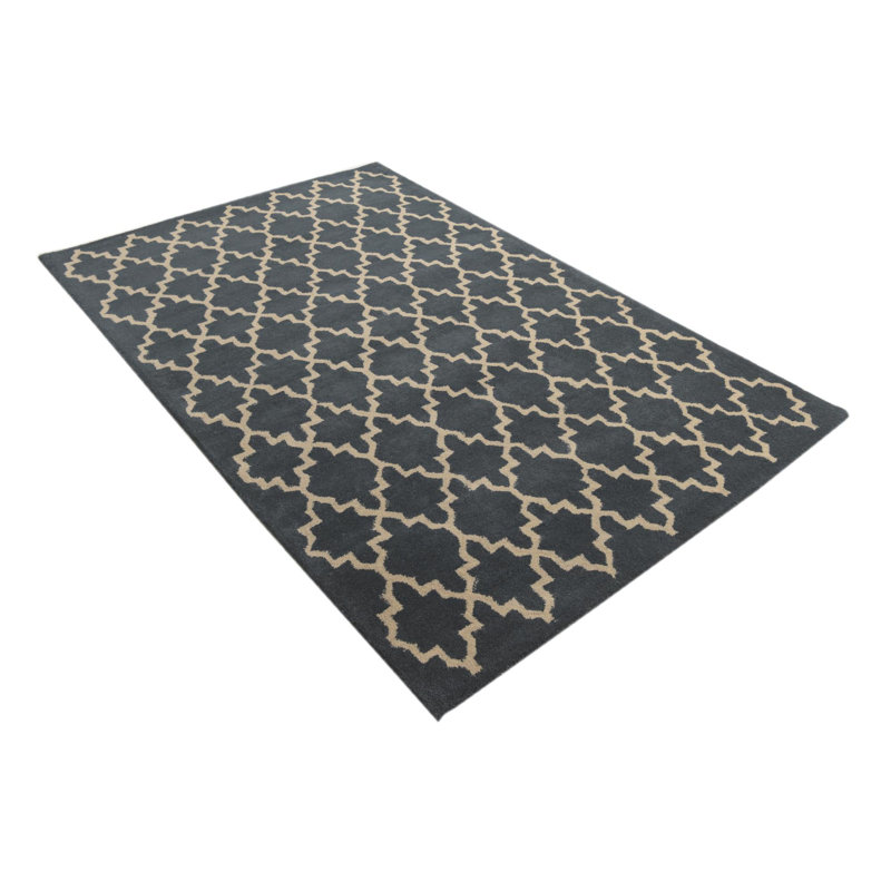 Tapis noir Myrick