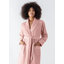 Peignoir mi-mollet en coton avec poches-74493680-74493677