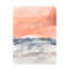 Art sur toile «Coral Sky I» par Jennifer Goldberger-452900270