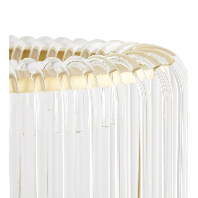 Chandler Linear Chandelier, Antique Brass