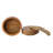Foreside Home & Garden Wood Salt Cellar Cookie Jar