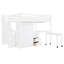Lit mezzanine multifonctionnel avec escalier, bureau, garde-robe et rangement - Conception peu encombrante pour les enfants et les adolescents-15417712-15417715