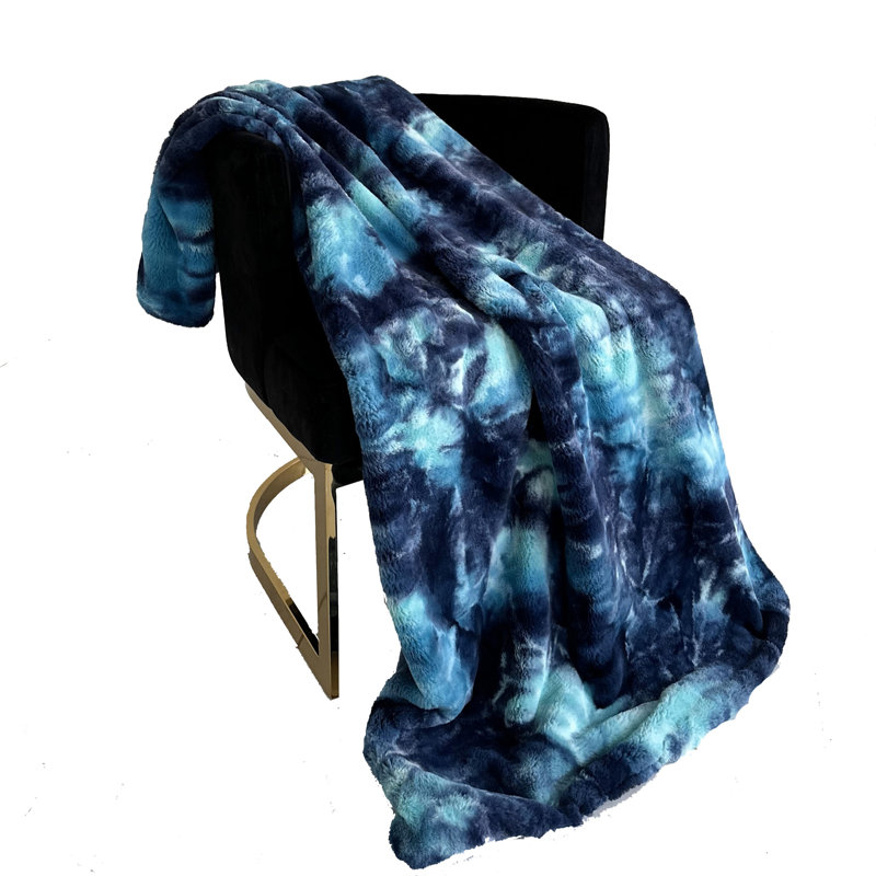 Couverture Fureal, L 90 po x L 90 po, Bleu