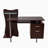 Techni Mobili Stylish Computer Desk With Storage, Chocolate