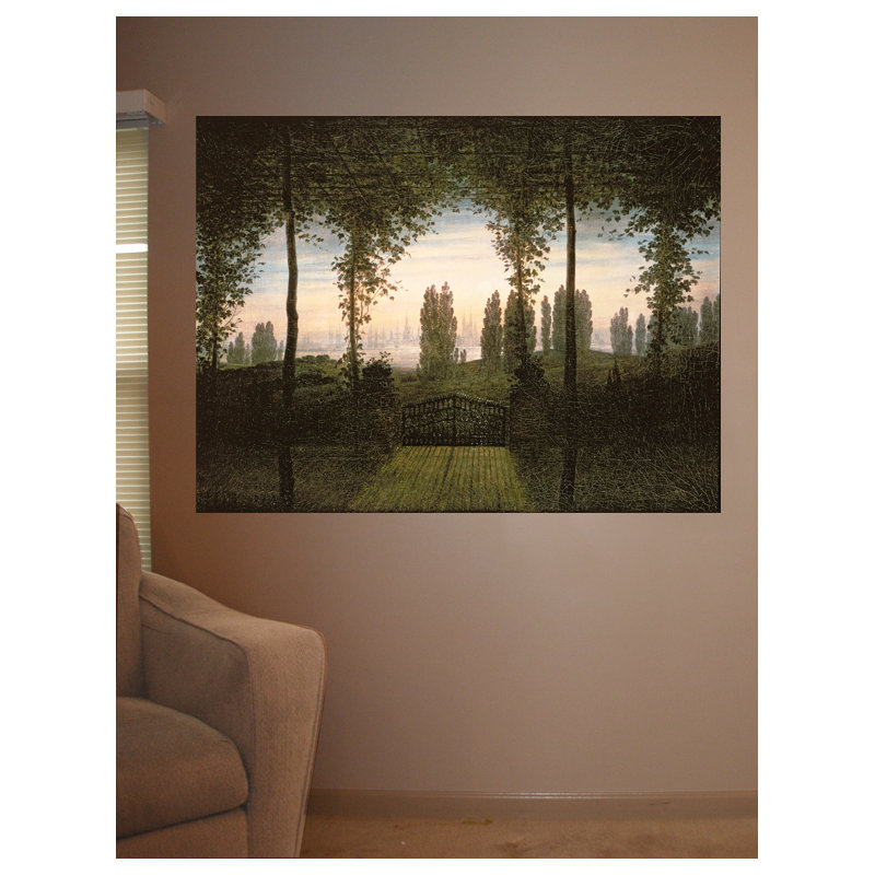 Adhésif décoratif souvenir du souvenir de Johann Bremen, H 36 po x l 48 po