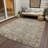 Machine Washable Indoor/Outdoor Xhevrie Taupe Rug-650699912