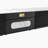 Demarre Modern TV Stand for Projector, Faux Marble Media Console with Drawers, Pre-assembly-1957539221