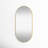 Parth Aluminium Oval Wall Mirror