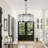 6-light Dimmable Drum Crystal Chandelier
