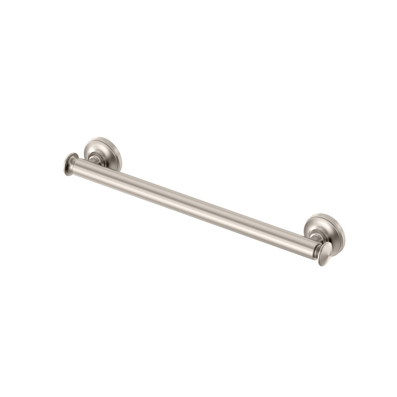 Tavern 18"L Grab Bar, Satin Nickel, 21" W