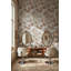 Papier peint floral classique