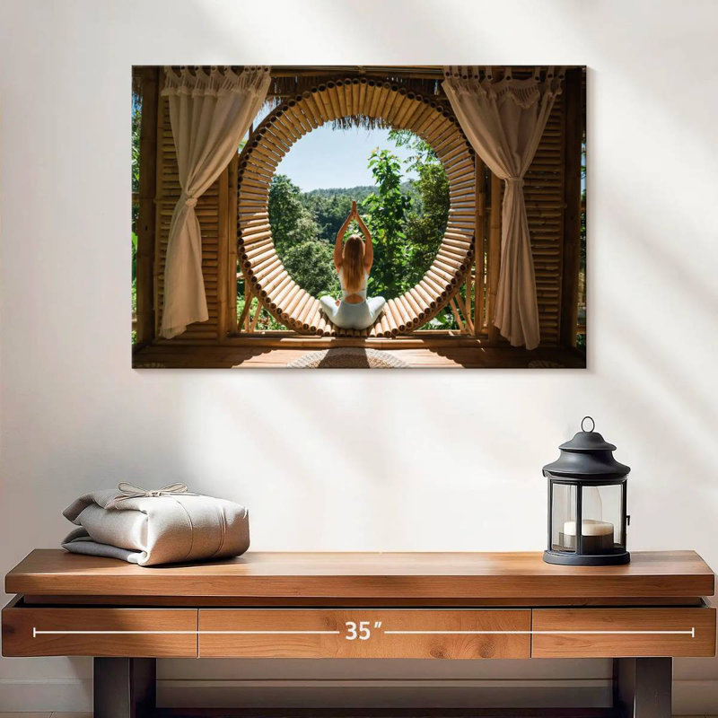 Kerrick Yoga Retreat, H 16 po x l 24 po