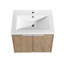 Meuble-lavabo mural 24 po avec lavabo et armoire d'appoint 24 po