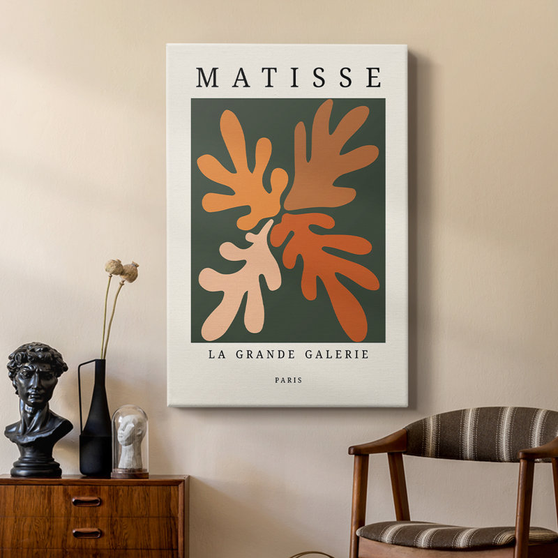 Matisse CCCCL XXXV, reproduction d'art encadrée sur mesure, galerie Cavas, H 48 po x l 32 po