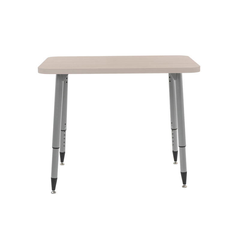 Table d'activité Adapte 24 x 36, 24 po x 36 po, Sable asiatique / argent