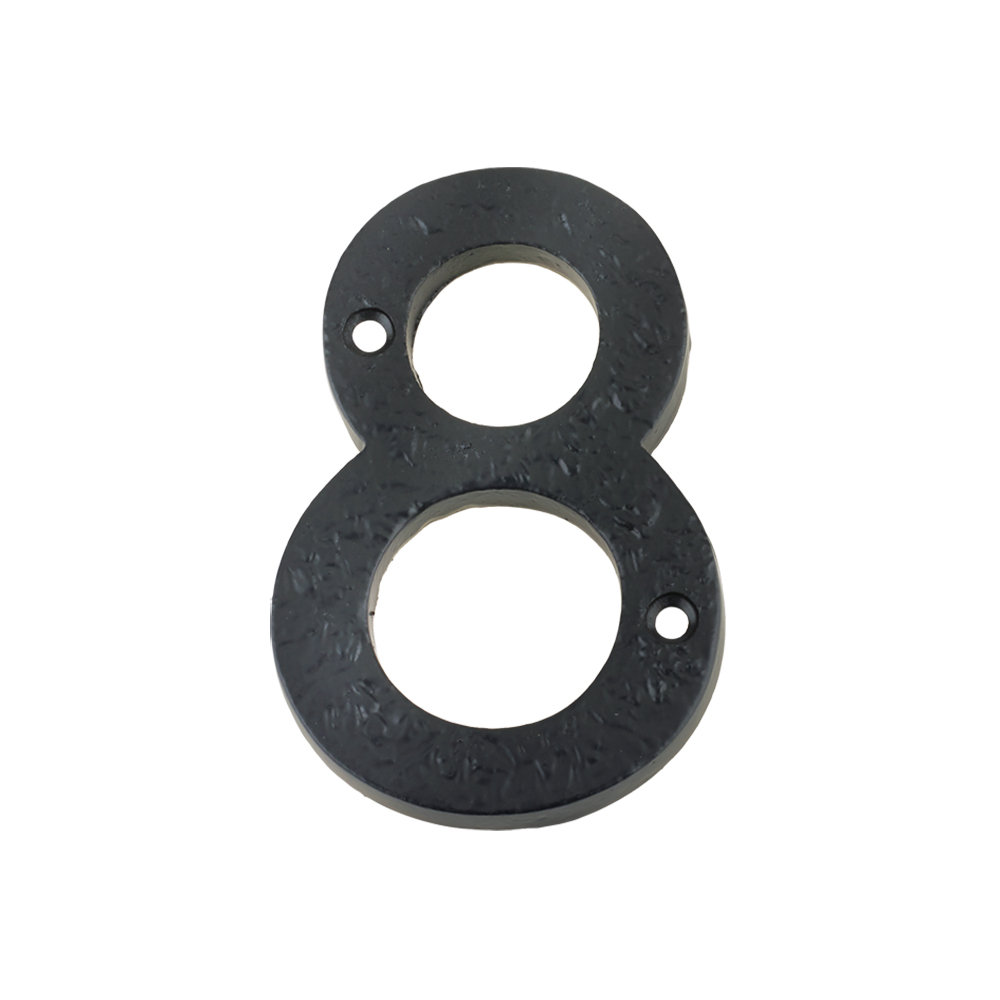 10cm H Metal House Number