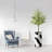 Faux Olive Tree in Plastic Planter-1440091847