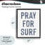 Cadre flottant Summer Sentiment Pray For Surf-951258561-951258566