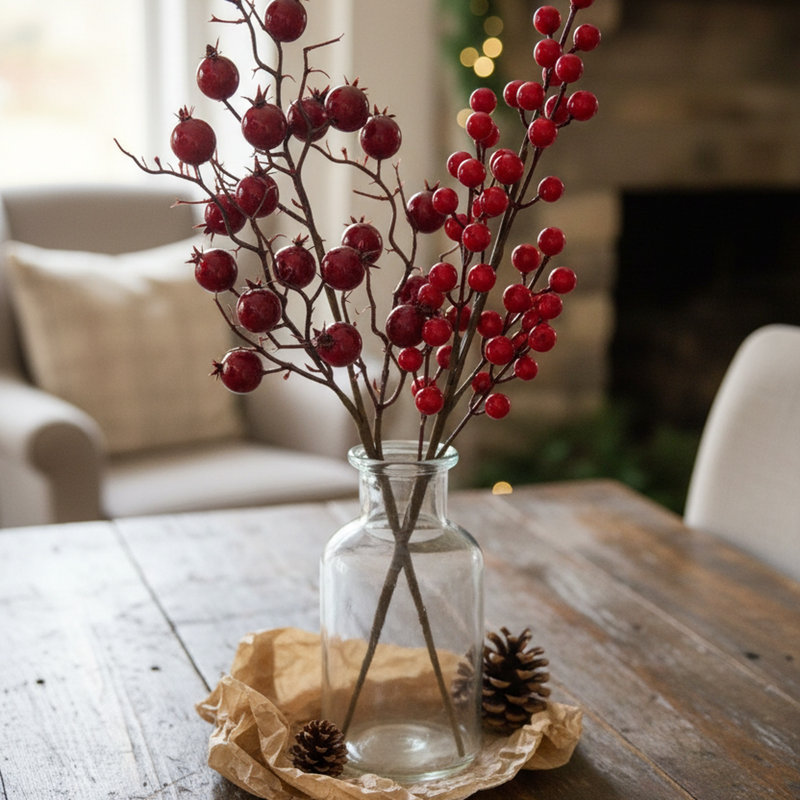 Assortiment de 6 baies rouges